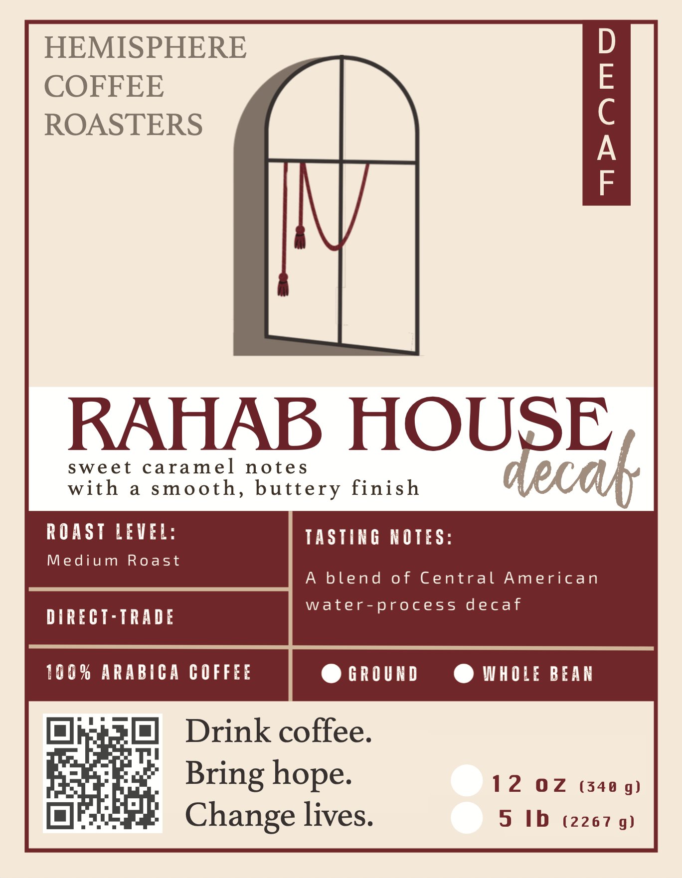 Decaf Rahab House Blend | 12oz.